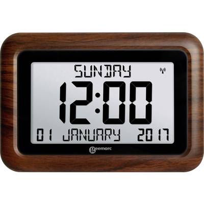 Geemarc 1558323 Quartz Radio clock Wood