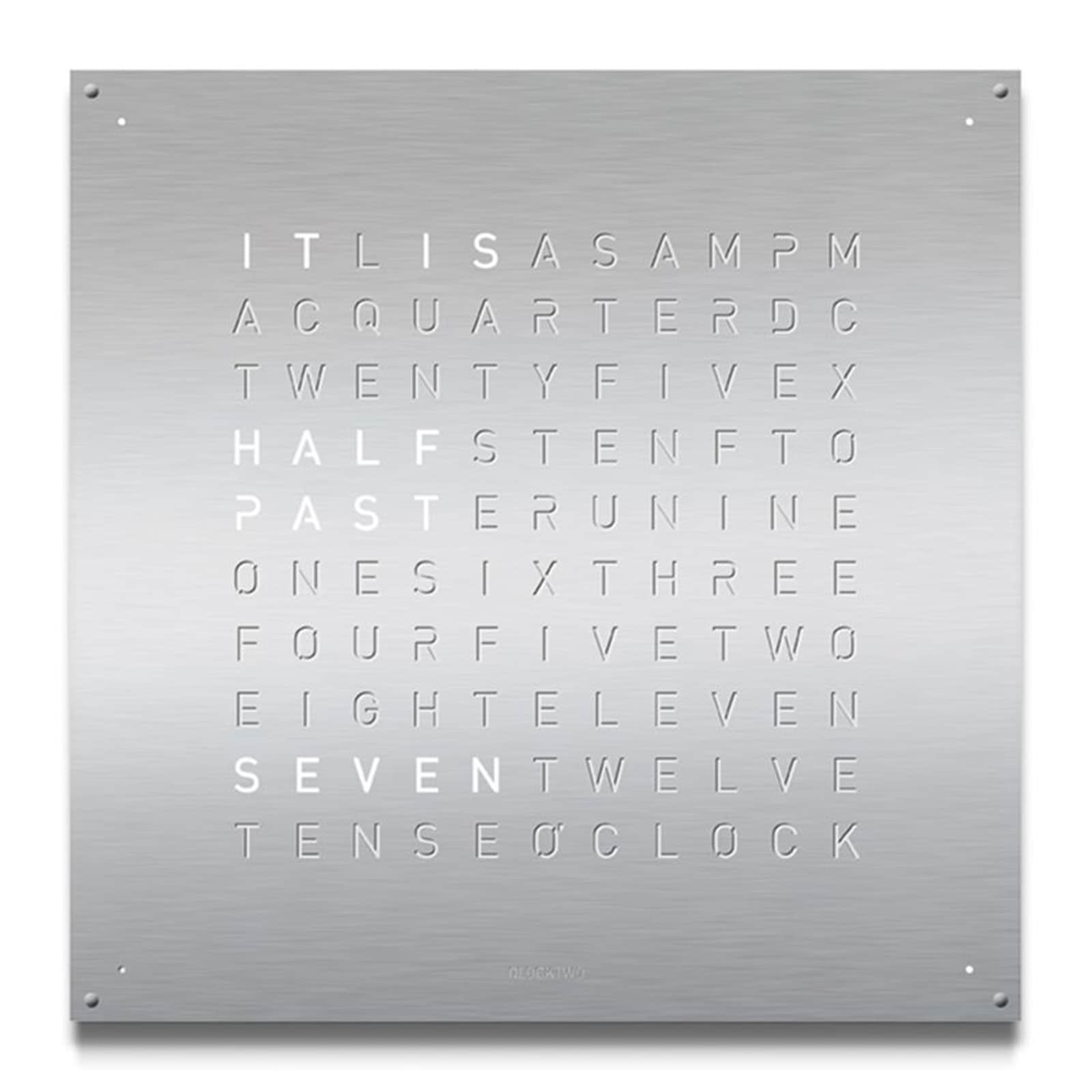 LARGE Stainless Steel Wall Clock 90cm