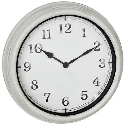 TFA Dostmann 60.3067.02 Quartz Outdoor watch 380 mm x 63 mm White Sprayproof, Large display