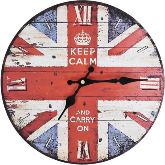 Vidaxl - Vintage Wall Clock uk 30 cm