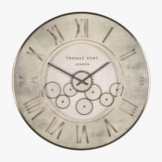 Remus Wall Clock in Stone, Large