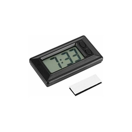 Mumu - Jalleria 77 x 42.4 x 17.7mm Portable lcd Digital Clock Car Dashboard Table Clock...