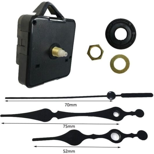 Quartz Clock Movement Mechanism Clock Hands Mechanism Wall Clock Large Hands DIY Wall Clock Mechanism Replacement Repair Spare Parts