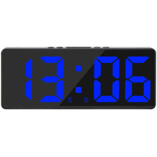 Large Smart Digital Wall Clock APP Control Time/Date/Sound Trigger and Countdown Function Continuous Brightness and Volume Alarm with Snooze Function