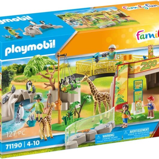 Playmobil Family Fun Adventure Zoo 71190