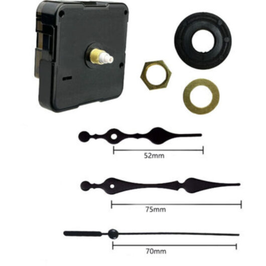 Quartz Clock Movement Mechanism Clock Hands Mechanism Wall Clock Large Hands DIY Wall Clock Replacement Mechanism Spare Parts Repair