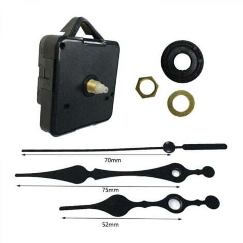 Quartz clock movement mechanism, wall clock hand, large hand, wall clock mechanism, DIY, replacement, repair, spare parts