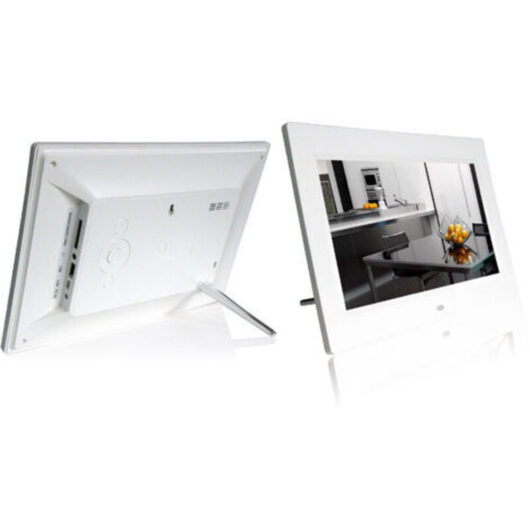 7.5-inch digital photo frame with FHD 768 x 1024 IPS large screen, calendar, alarm clock, digital photo frame, photo player, video, music