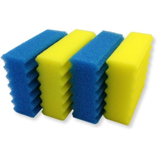 Never used] Spare part biological filter CBF-350 Complete set of filter sponges foam filters