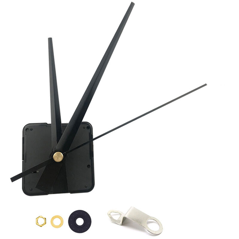 Quartz clock movement, large silent electronic clock movement, metal hands